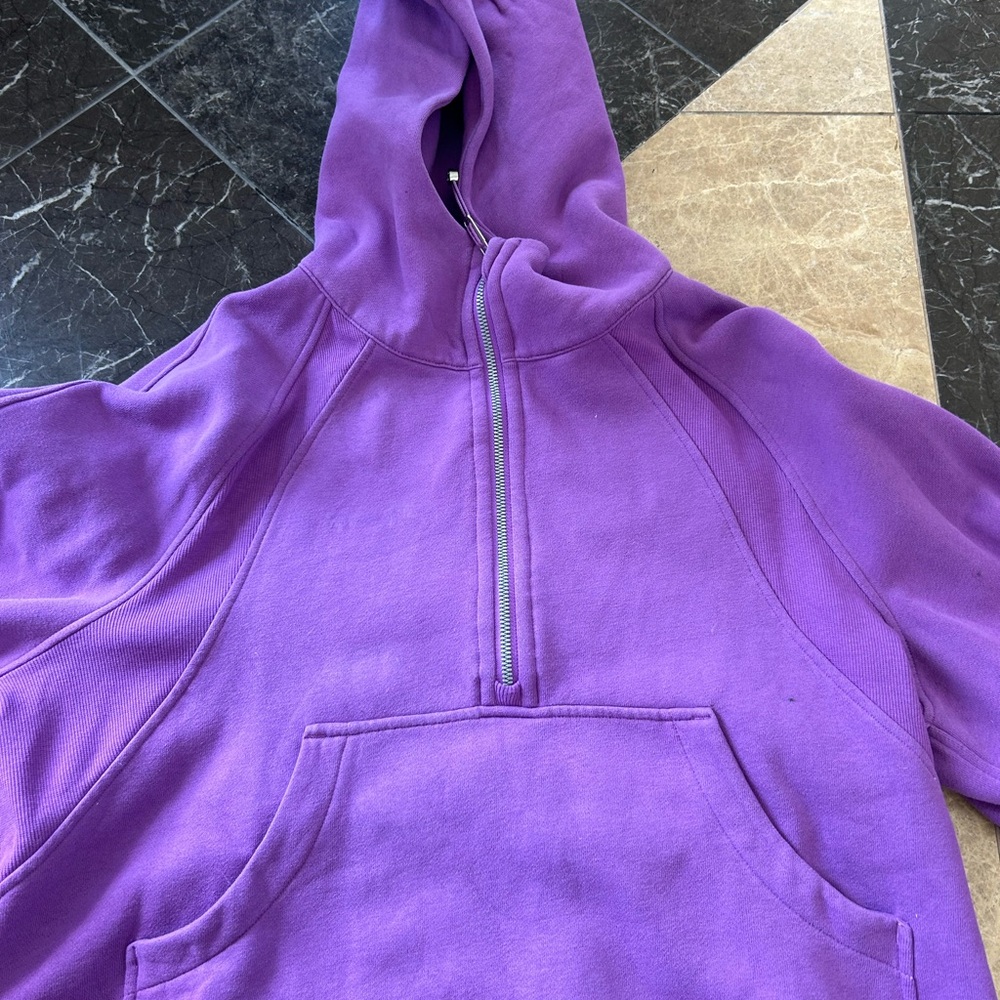 Lululemon purple scuba hoodie